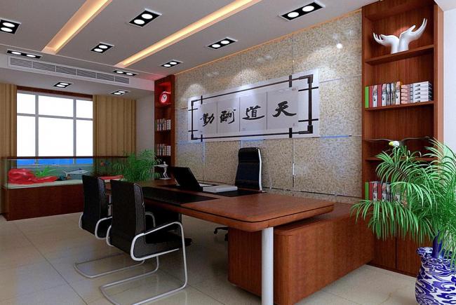 老总办公室必备的风水宝物:财神 老总办公室写字台风水布置(二)